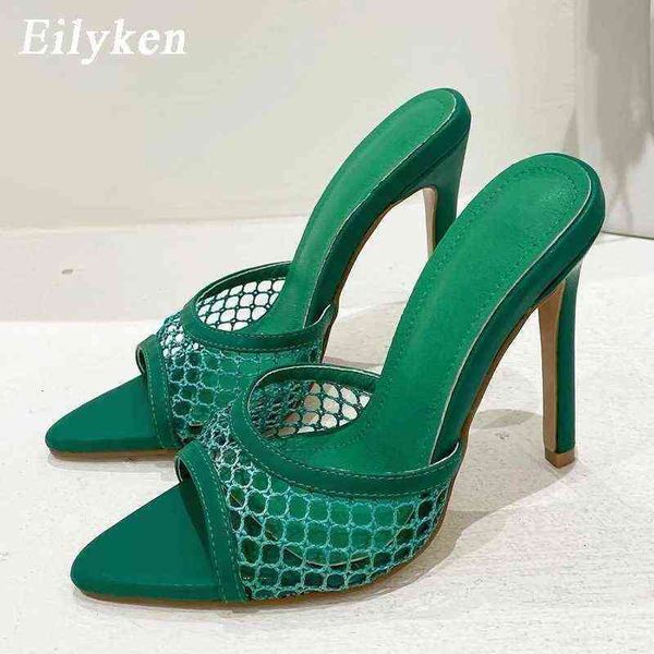 slippers eilyken new green pointed toe high heel mesh summer fashion slip on thin heels slides mules party women shoes 220329, Black
slippers eilyken new green pointed toe high heel mesh summer fashion slip on thin heels slides mules party women shoes 220329, Black