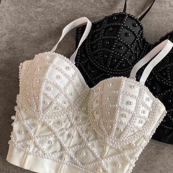 full beads female corset camis nightclub rhinestones short chest binder camisole women mujer push up tube bra debardeur, White
full beads female corset camis nightclub rhinestones short chest binder camisole women mujer push up tube bra debardeur, White