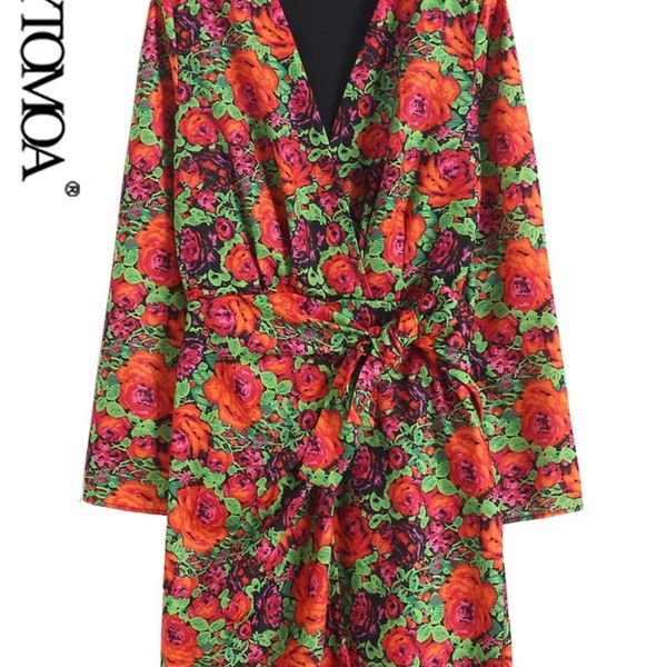 women fashion with bow tie floral print mini dress vintage long sleeve side zipper female dresses vestidos mujer 220526, Black;gray
women fashion with bow tie floral print mini dress vintage long sleeve side zipper female dresses vestidos mujer 220526, Black;gray