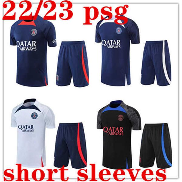 22/23 psgs tracksuit 2022 2023 sportswear men training suit short sleeved suit football soccer jersey kit uniform chandal sweatshirt sweater, Black
22/23 psgs tracksuit 2022 2023 sportswear men training suit short sleeved suit football soccer jersey kit uniform chandal sweatshirt sweater, Black