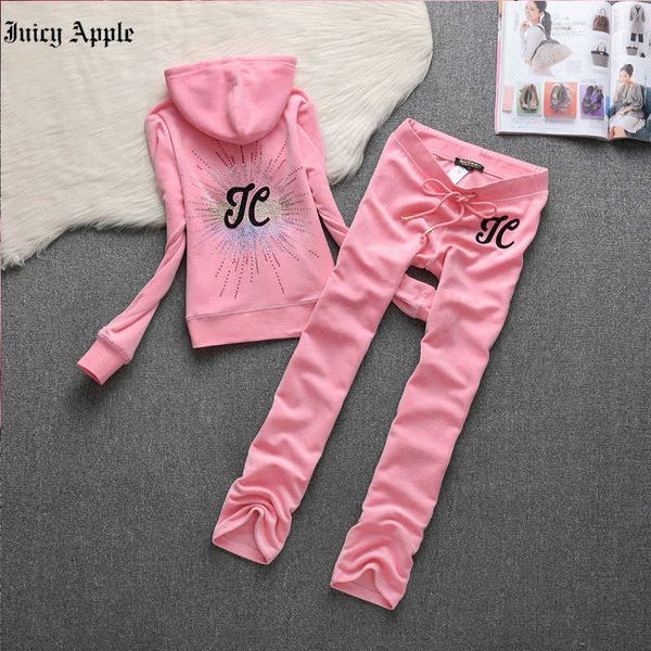 juicy apple tracksuit women casual set fashion woman loose hooded long sleeve and sweatpants two piece suit spring female suit, Gray
juicy apple tracksuit women casual set fashion woman loose hooded long sleeve and sweatpants two piece suit spring female suit, Gray