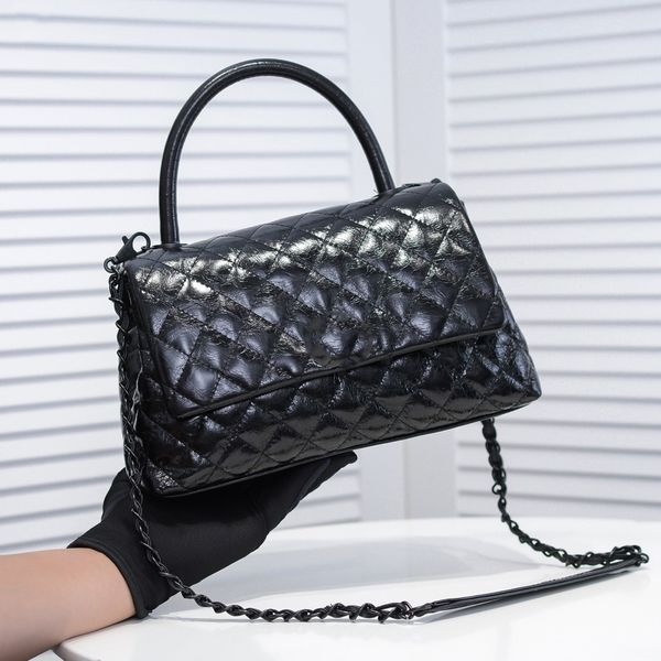 2022ssw france womens classical co handle bags full black metal hardware matelasse chain crossbody shoudler oil wax leather designer handbag
2022ssw france womens classical co handle bags full black metal hardware matelasse chain crossbody shoudler oil wax leather designer handbag