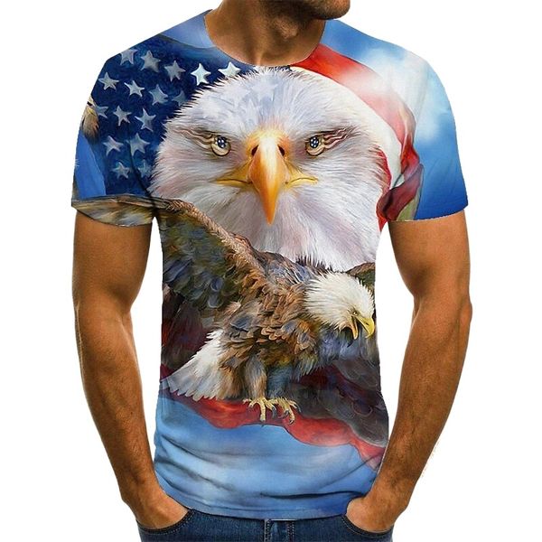 men's tee t shirt shirt 3d print graphic prints eagle plus size round neck casual daily print short sleeve basic fashion designer big, White;black
men's tee t shirt shirt 3d print graphic prints eagle plus size round neck casual daily print short sleeve basic fashion designer big, White;black