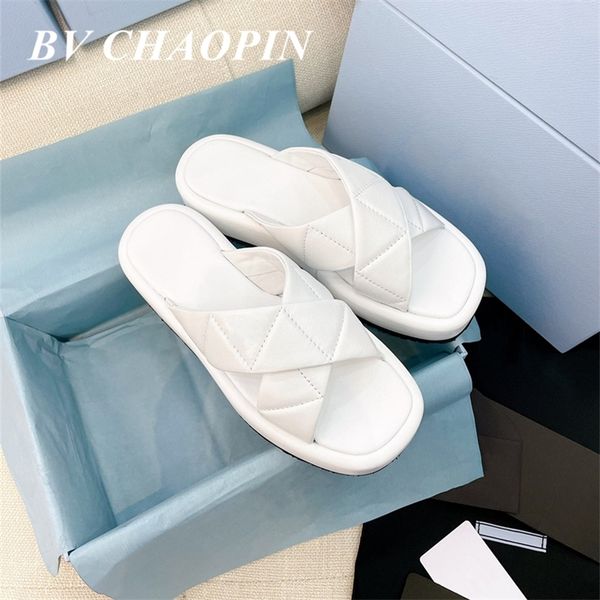 30% off 2022 sandals women summer genuine leather sewing slides casual flip flops designer beach slippers shoes zapatos mujer, Black
30% off 2022 sandals women summer genuine leather sewing slides casual flip flops designer beach slippers shoes zapatos mujer, Black