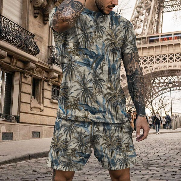 spring and summer men s matching cotton loose t shirt sports beach pants hawaiian fashion casual style two pieces 220526, Gray
spring and summer men s matching cotton loose t shirt sports beach pants hawaiian fashion casual style two pieces 220526, Gray