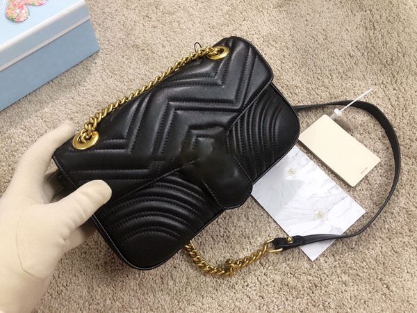import cow leather marmont bags 26cm ll classic fashion women purse wavy chain bag single accrossbag 443497
import cow leather marmont bags 26cm ll classic fashion women purse wavy chain bag single accrossbag 443497