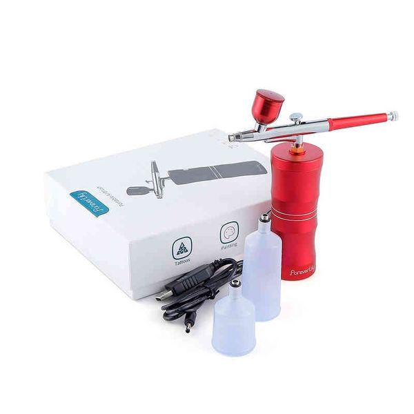 0.4mm airbrush makeup cake for compressor kit air-brush spray gun art painting manicure craft model face steamer 220505
0.4mm airbrush makeup cake for compressor kit air-brush spray gun art painting manicure craft model face steamer 220505