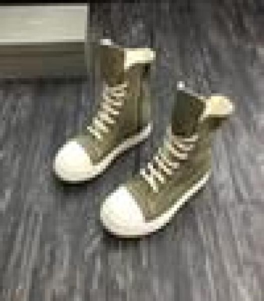 famous designer rick men women owens lace up boots fashion trainer shoes sneakers fragrant sole green canvas motorcyc, Black
famous designer rick men women owens lace up boots fashion trainer shoes sneakers fragrant sole green canvas motorcyc, Black