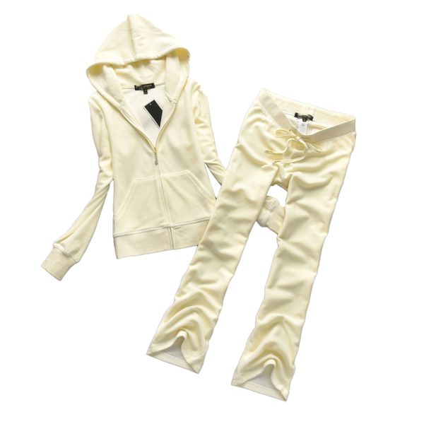 tracksuits coat and pants set women 2 piece designer tracksuit multicolor velvet zip cardigan hooded logo street leisure long sleeves sweats, White
tracksuits coat and pants set women 2 piece designer tracksuit multicolor velvet zip cardigan hooded logo street leisure long sleeves sweats, White