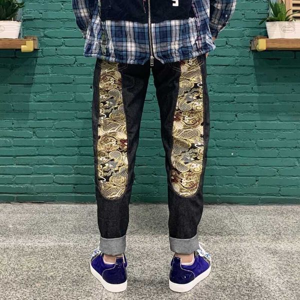 latest jeans men's slim fit straight tube loose middle waist holed jeans pants retro color men's jeans, Blue
latest jeans men's slim fit straight tube loose middle waist holed jeans pants retro color men's jeans, Blue