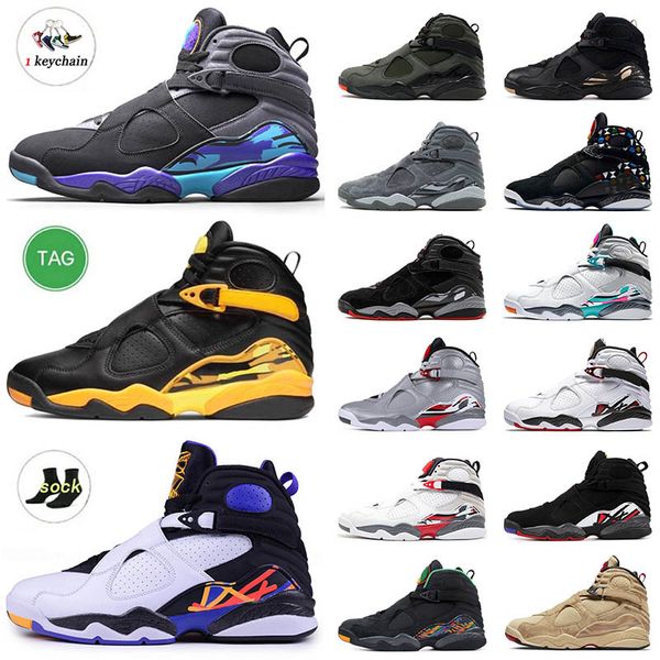 8 8s jumpman basketball shoes mens women sneakers south beach three peat bugs bunny aqua black taxi cool grey chrome outdoor trainers us 13
8 8s jumpman basketball shoes mens women sneakers south beach three peat bugs bunny aqua black taxi cool grey chrome outdoor trainers us 13