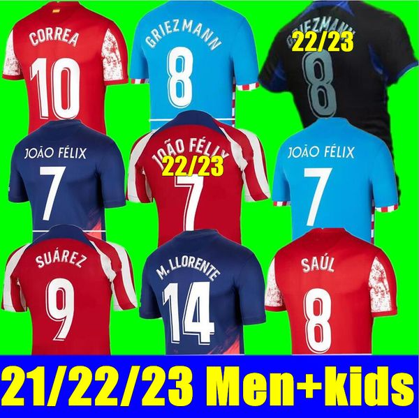 21 22 23 suarez soccer jerseys joao felix 2021 2022 2023 griezmann atletico m. llorente correa madrid koke carrasco home away 3rd men kids k, Black;yellow
21 22 23 suarez soccer jerseys joao felix 2021 2022 2023 griezmann atletico m. llorente correa madrid koke carrasco home away 3rd men kids k, Black;yellow