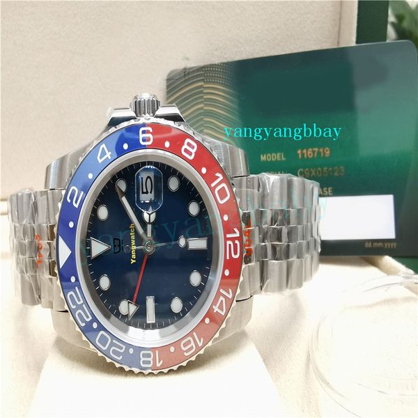 v5 watch waterproof 40mm gmt-ii pepsi blue dial 18k white gold watch 126719 blro mechanical automatic sapphire ceramics mens men wristwatch, Slivery;brown
v5 watch waterproof 40mm gmt-ii pepsi blue dial 18k white gold watch 126719 blro mechanical automatic sapphire ceramics mens men wristwatch, Slivery;brown