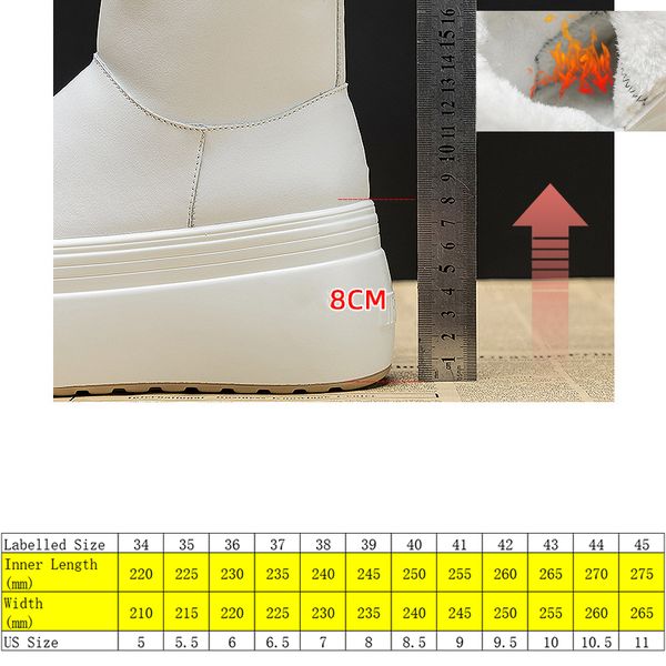 8cm 2022 winter warm microfiber leather women boots platform snow boots warm chunky super thick winter shoes female, Black;yellow
8cm 2022 winter warm microfiber leather women boots platform snow boots warm chunky super thick winter shoes female, Black;yellow