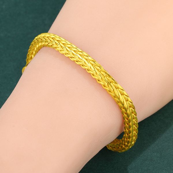 5mm bone chain bracelet for men 18k yellow gold filled classic fashion wrist bracelet link vintage jewelry gift 8.3 inches, Black
5mm bone chain bracelet for men 18k yellow gold filled classic fashion wrist bracelet link vintage jewelry gift 8.3 inches, Black