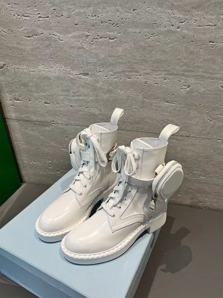 women winter shiny leather lace-up boots fashion ankle boot re-nylon mid-calf boots black white with purse king combat boots with box no407
women winter shiny leather lace-up boots fashion ankle boot re-nylon mid-calf boots black white with purse king combat boots with box no407