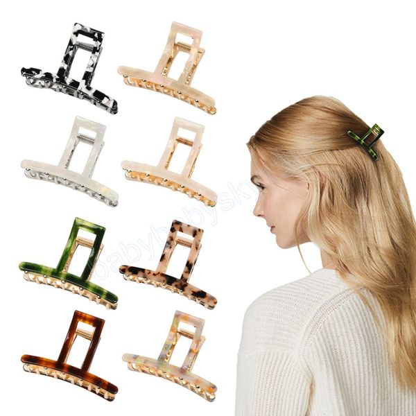 korean solid large hair claw elegant metal hairpins barrette hair clips for women girls headwear hair accessories, Slivery;white
korean solid large hair claw elegant metal hairpins barrette hair clips for women girls headwear hair accessories, Slivery;white