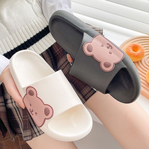2022 new male slippers summer korean cute cartoon home indoor and outdoor wear non-slip thick bottom cool slippers women, Black
2022 new male slippers summer korean cute cartoon home indoor and outdoor wear non-slip thick bottom cool slippers women, Black