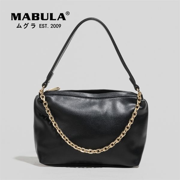 mabula solid casual women crossbody bags with chain fashion tote handbags soft pu leather satchels female shoulder bag 220815
mabula solid casual women crossbody bags with chain fashion tote handbags soft pu leather satchels female shoulder bag 220815