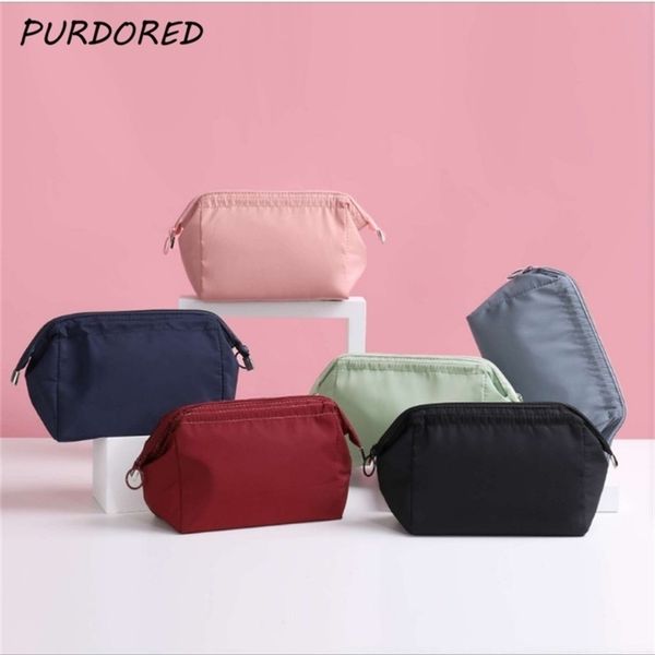 purdored 1 pc women zipper cosmetic bag solid color female makeup bag travel toiletry beauty makeup bag organizer kosmetyczka 220714
purdored 1 pc women zipper cosmetic bag solid color female makeup bag travel toiletry beauty makeup bag organizer kosmetyczka 220714