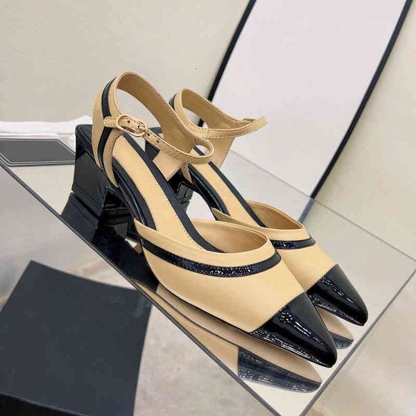 sandals high heeled women's shoes summer style thick heel temperament pointed one-sided belt baotou hollow professional ol back empty, Black
sandals high heeled women's shoes summer style thick heel temperament pointed one-sided belt baotou hollow professional ol back empty, Black