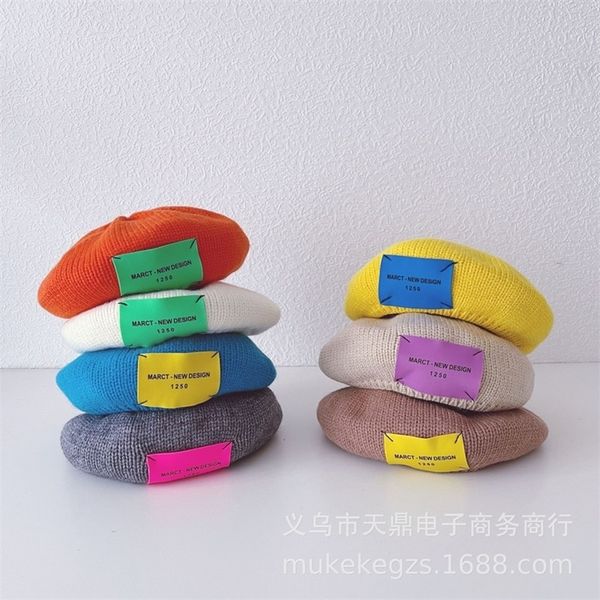 children's knitted autumn and winter boys and girls baby concave shape navy hat color label wool hats 220511, Yellow
children's knitted autumn and winter boys and girls baby concave shape navy hat color label wool hats 220511, Yellow