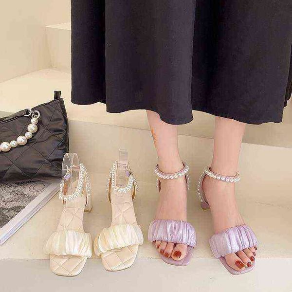 sandals heels designer lady fashion square toes high heel luxury sweet pearl chu, Black
sandals heels designer lady fashion square toes high heel luxury sweet pearl chu, Black