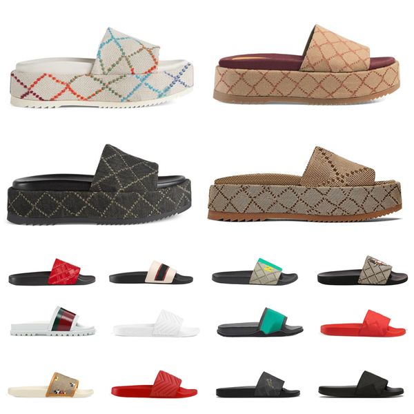 luxurys women slippers designers sandals classic floral brocade slides flats leather platform men flip flops anti-slip bottoms beach shoes l, Black
luxurys women slippers designers sandals classic floral brocade slides flats leather platform men flip flops anti-slip bottoms beach shoes l, Black