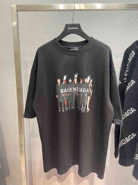 balencaigass designer hip hop t shirt loose cool oversized shirt short sleeves cotton breathable american fashion brand vintage men's, White;black
balencaigass designer hip hop t shirt loose cool oversized shirt short sleeves cotton breathable american fashion brand vintage men's, White;black