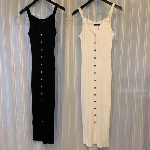 casual dresses designer 20ss balman knitted slim fitting dress gold button v-neck suspender solid color sweater bottomed ggn4, Black;gray
casual dresses designer 20ss balman knitted slim fitting dress gold button v-neck suspender solid color sweater bottomed ggn4, Black;gray
