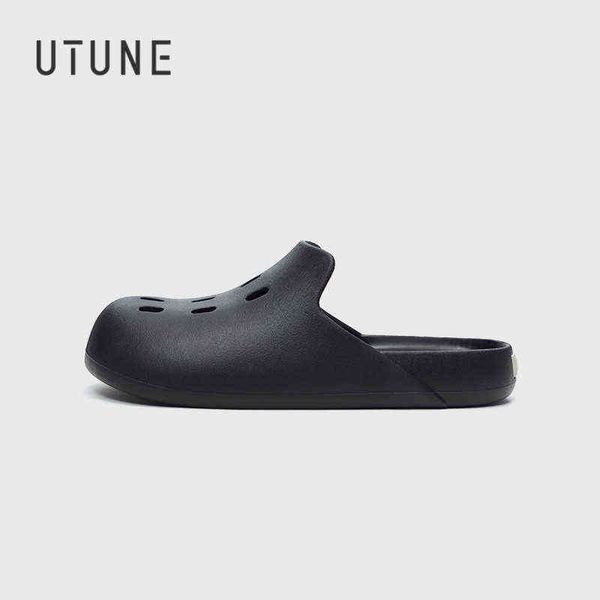 utune mules shoes for women men couples summer outdoor slippers indoor sandals slides eva soft non slip cozy cloud feeling, Black
utune mules shoes for women men couples summer outdoor slippers indoor sandals slides eva soft non slip cozy cloud feeling, Black