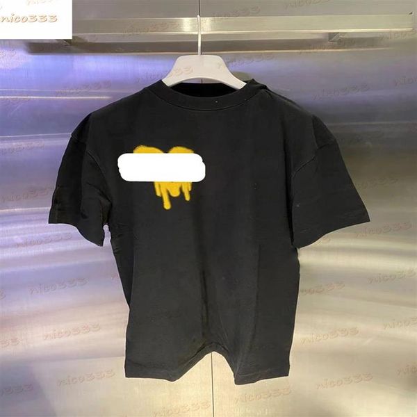 22ss men tee black purple heart shaped city spray letter pattern pure cotton white powder green dark blue yellow women shor313u, White;black
22ss men tee black purple heart shaped city spray letter pattern pure cotton white powder green dark blue yellow women shor313u, White;black