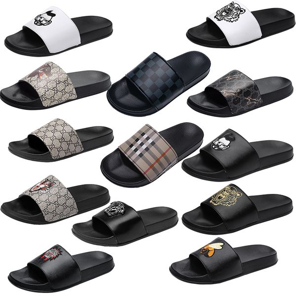 luxury men slides shoes slippers summer sandals beach slide flat designer classic grid pattern print avatar flip flops sneakers size 39-46, Black
luxury men slides shoes slippers summer sandals beach slide flat designer classic grid pattern print avatar flip flops sneakers size 39-46, Black