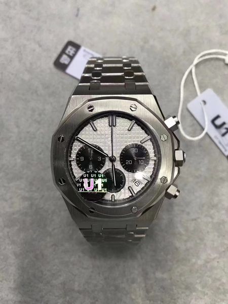 new version u1 men's watches 40mm white black gray blue dial 41mm 26240st stainless steel bracelet vk quartz chronograph working men�, Slivery;brown
new version u1 men's watches 40mm white black gray blue dial 41mm 26240st stainless steel bracelet vk quartz chronograph working men�, Slivery;brown