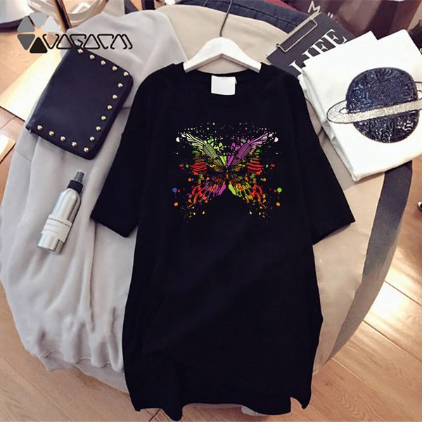 mini dress plus size cute cartoon tee shirts sundress short sleeve fantasy butterfly summer dresses for women casual loose fashion clothes, Black
mini dress plus size cute cartoon tee shirts sundress short sleeve fantasy butterfly summer dresses for women casual loose fashion clothes, Black