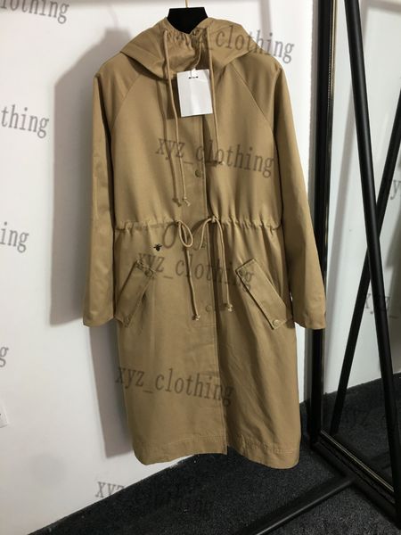 2022fw designer womens cape jackets dr coat luxury cd embroidery side slit hooded trench coat high-end autumn long jacket inside old flower, Black;brown
2022fw designer womens cape jackets dr coat luxury cd embroidery side slit hooded trench coat high-end autumn long jacket inside old flower, Black;brown