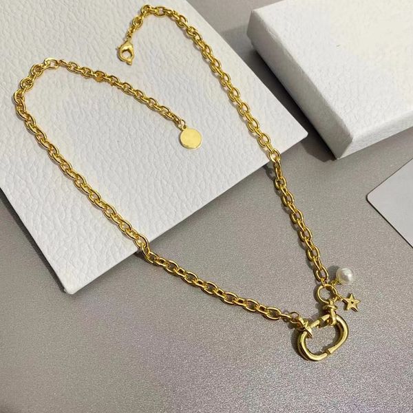 fashion pendant necklaces star pearl luxury necklace letter design for woman jewelry highly jewelry quality box need extra cost, Silver
fashion pendant necklaces star pearl luxury necklace letter design for woman jewelry highly jewelry quality box need extra cost, Silver