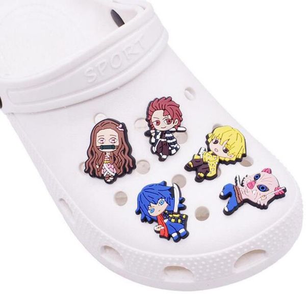pvc soft rubber shoe accessories anime cartoon croc charms shoecharms buckle for bracelet wristband, Silver
pvc soft rubber shoe accessories anime cartoon croc charms shoecharms buckle for bracelet wristband, Silver