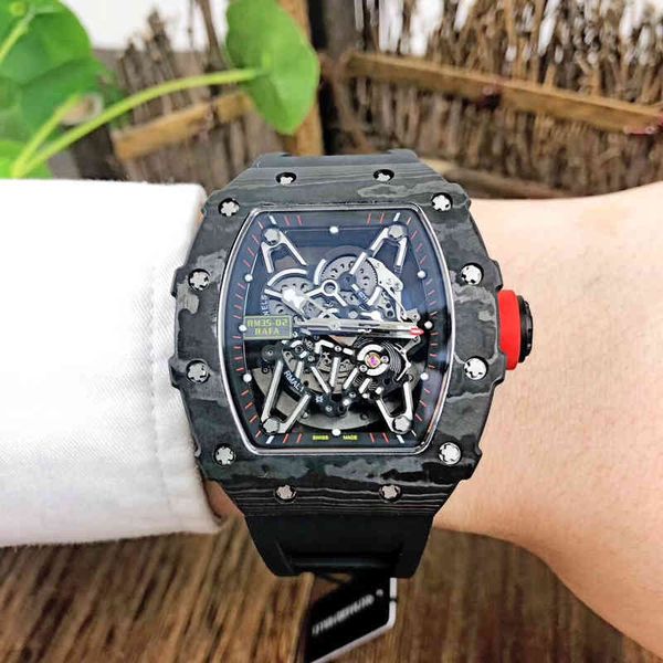 watches wristwatch luxury richa milles designer rm3502 chao carbon fiber men's black technology fully automatic mechanical watch hollow, Slivery;golden
watches wristwatch luxury richa milles designer rm3502 chao carbon fiber men's black technology fully automatic mechanical watch hollow, Slivery;golden