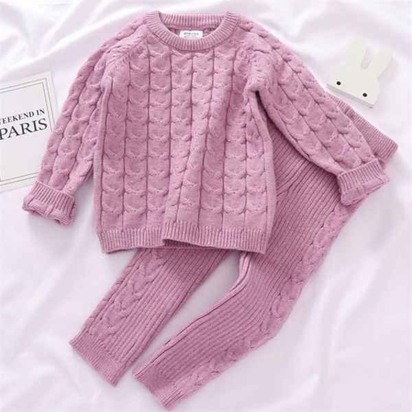 04 yrs suit fall baby girls clothing sets winter knitting pullover sweaterpants infant boys knit tracksuits 220715, White
04 yrs suit fall baby girls clothing sets winter knitting pullover sweaterpants infant boys knit tracksuits 220715, White