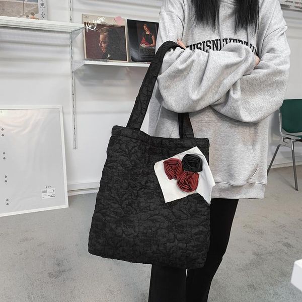 evening bags fashion large capacity shopping tote women's shoulder bag designer rose flower handbag and purse travel canvas female clut
evening bags fashion large capacity shopping tote women's shoulder bag designer rose flower handbag and purse travel canvas female clut