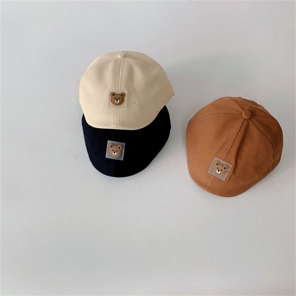 milancel spring kids hat bear pattern girls hats solid casual boys caps korean cotton children hat 220611, Yellow
milancel spring kids hat bear pattern girls hats solid casual boys caps korean cotton children hat 220611, Yellow