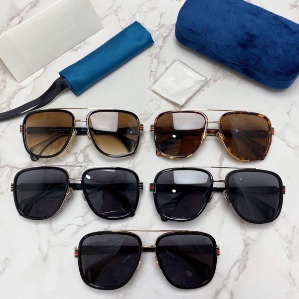 50% discount for factory direct salesg's new generous frame men's glasses gg0448 personalized fashion pilot sunglasses women, White;black
50% discount for factory direct salesg's new generous frame men's glasses gg0448 personalized fashion pilot sunglasses women, White;black