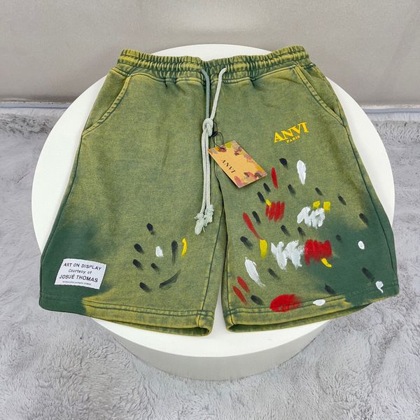 summer europe paris manual ink splashing print washed vintage shorts women men skateboard cotton running middle pants jogging short sweatpan
summer europe paris manual ink splashing print washed vintage shorts women men skateboard cotton running middle pants jogging short sweatpan