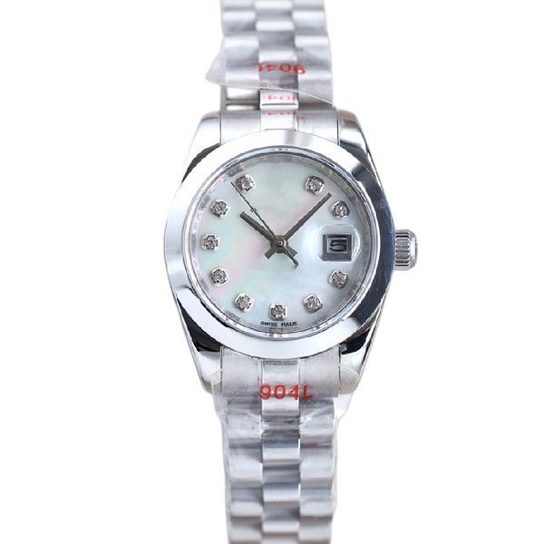 fashion mechanical elegant ladies watch 28mm stainless steel strap sapphire crystal oyster perpetual designer watch luxury watches multicolo, Slivery;brown
fashion mechanical elegant ladies watch 28mm stainless steel strap sapphire crystal oyster perpetual designer watch luxury watches multicolo, Slivery;brown