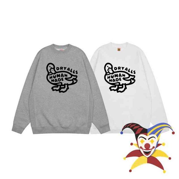 duck print human made sweatshirts men women high street heavy fabric clothes crewneck hoodie streetwear g220816, Black
duck print human made sweatshirts men women high street heavy fabric clothes crewneck hoodie streetwear g220816, Black