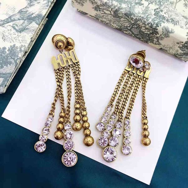 outlet wheat ear round drill tassel letter earrings female water drop earrings, Golden
outlet wheat ear round drill tassel letter earrings female water drop earrings, Golden