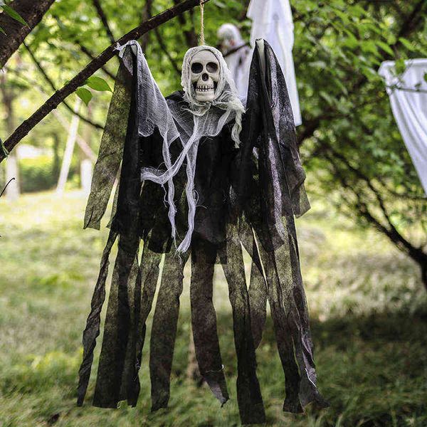factory outlet halloween decoration hanging ghost skull gauze ghost face house door horror props pendant fvtg
factory outlet halloween decoration hanging ghost skull gauze ghost face house door horror props pendant fvtg