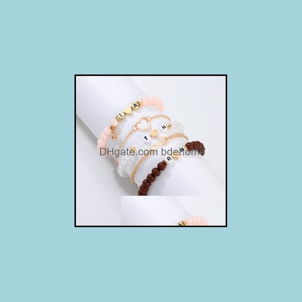 beaded strands bracelets sets fashion letters shell bracelet 5 piece set combination jewelry creative acrylic beads drop deli bdehome dh49m, Black
beaded strands bracelets sets fashion letters shell bracelet 5 piece set combination jewelry creative acrylic beads drop deli bdehome dh49m, Black