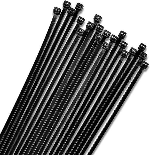 8" zip cable ties 1000 pack for indoor and outdoor garden supplies up to 40lbs tensile strength heavy duty black self locking premium n
8" zip cable ties 1000 pack for indoor and outdoor garden supplies up to 40lbs tensile strength heavy duty black self locking premium n